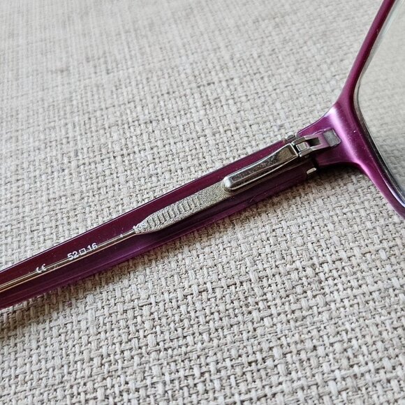 Michael Kors Women Eyeglasses Frame Purple Tone MK230 52[]16 135 Eyewear Glasses - Picture 9 of 12
